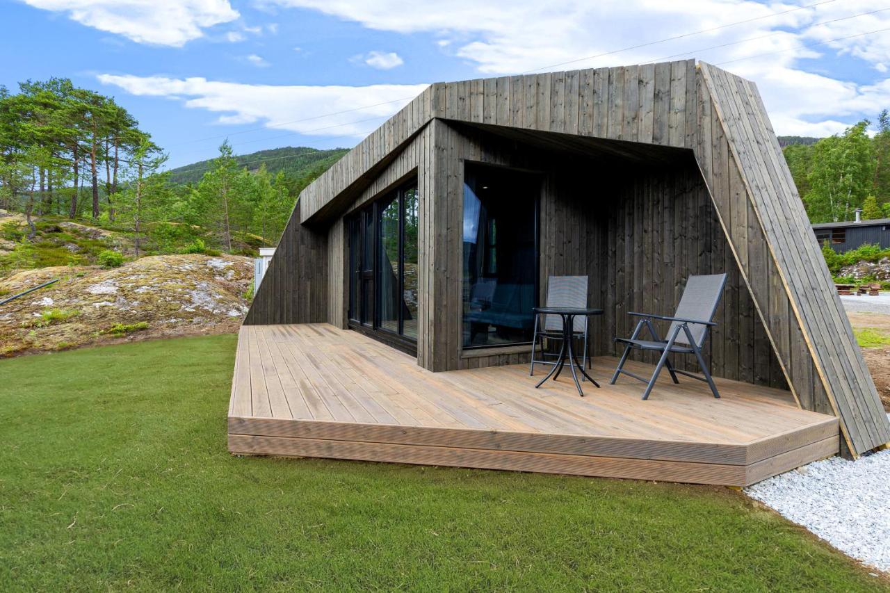 Sogndal Fjordpanorama - Studio Cabins With View Exterior photo