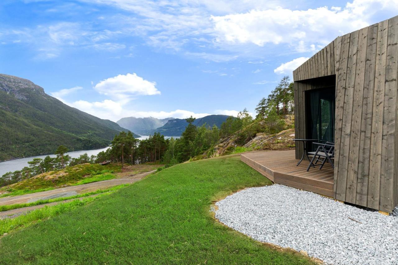 Sogndal Fjordpanorama - Studio Cabins With View Exterior photo