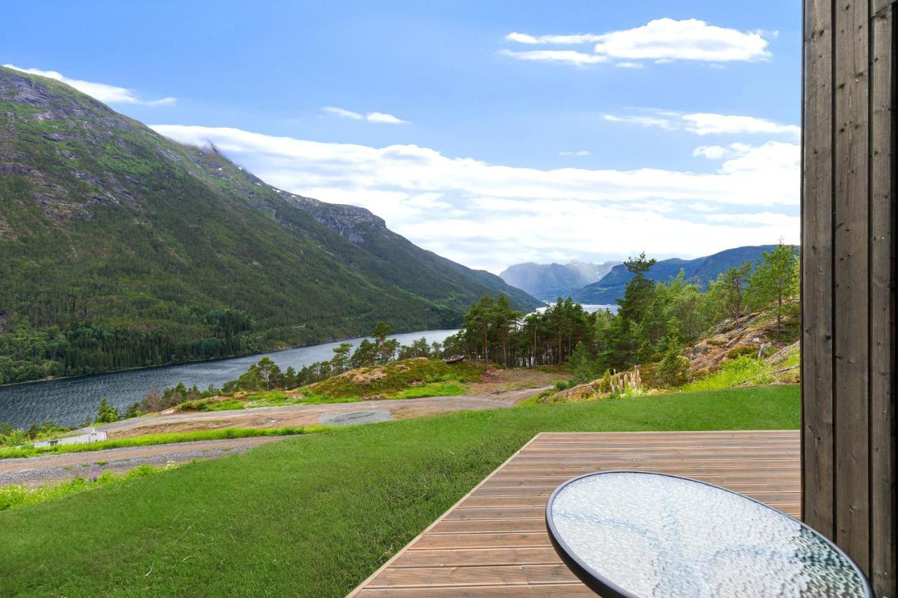 Sogndal Fjordpanorama - Studio Cabins With View Exterior photo